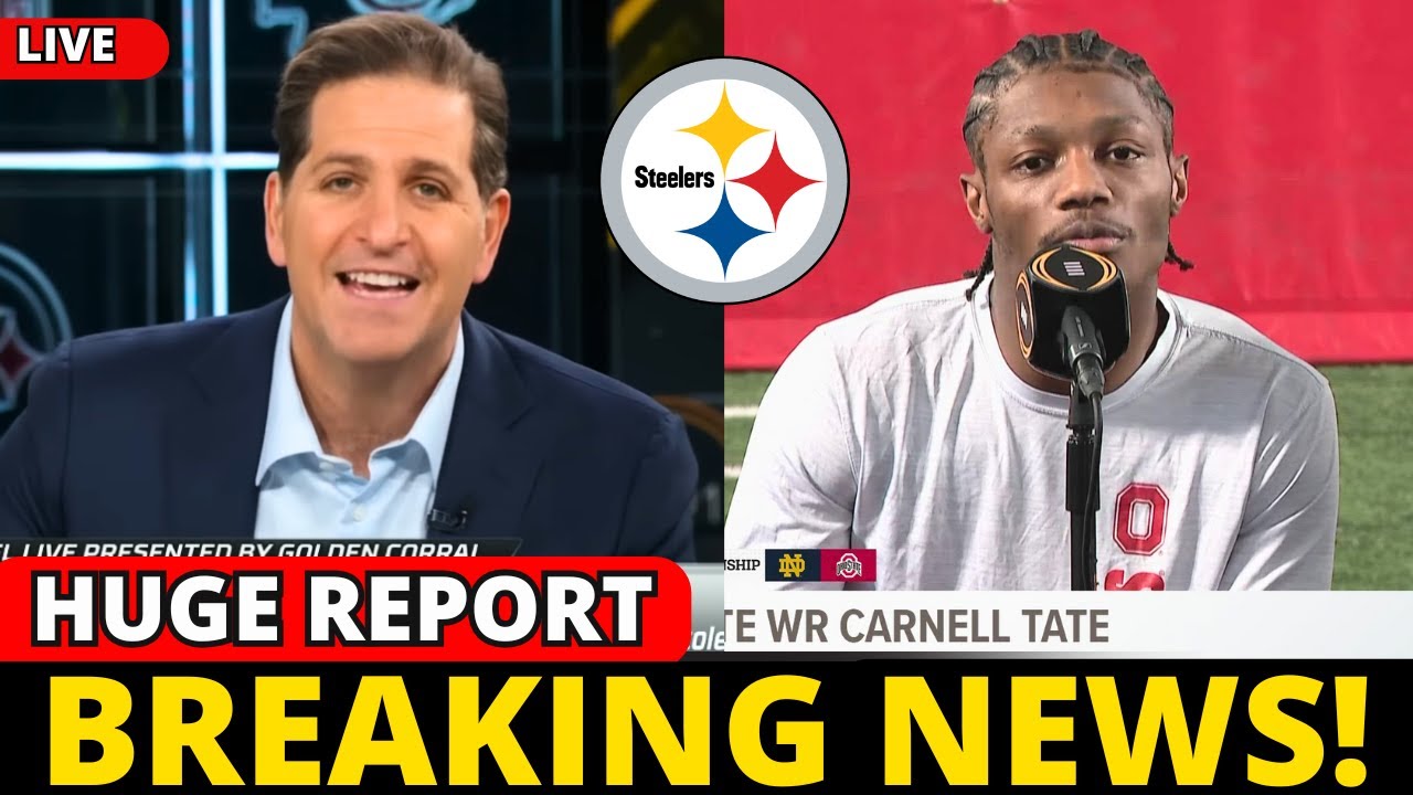 «Стилерз» удивляют и приобретают Карнелла Тейта, чтобы усилить корпус ресиверов! Новости «Стилерз»