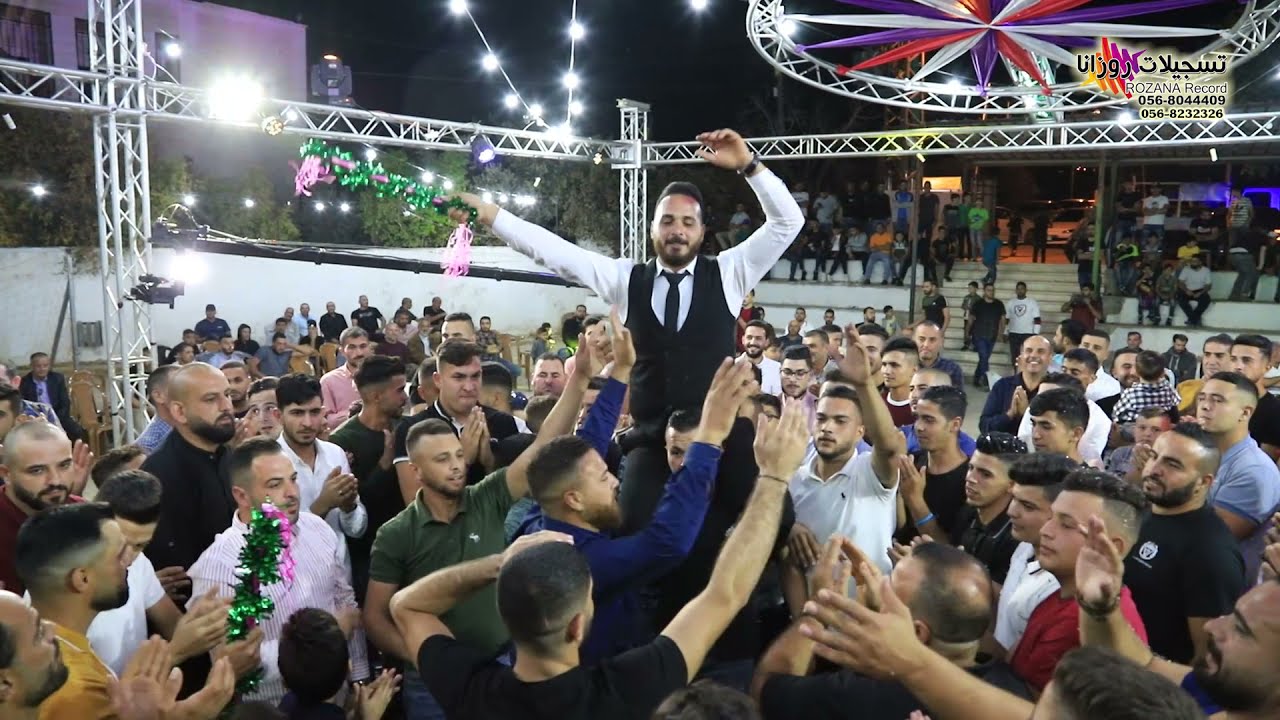 استقبال ناااري 🔥🔥 للعريس روكر سمحان بقيادة الفنان مصطفى الخطيب - مهرجان راس كركر