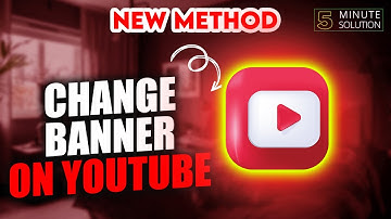 How to change youtube banner on phone 2024 [Android + IOS]