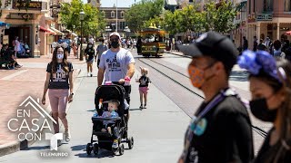 Piden usar mascarillas en parque de Disney en Orlando | Telemundo