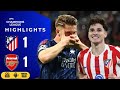 CD Sport | : Atlético Madrid 1 - 1 Arsenal : Highlights 