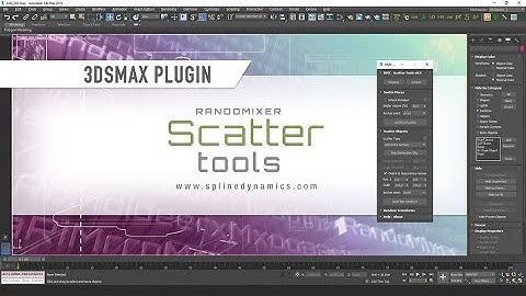 Scatter Tools for 3ds Max: Smart Object Distribution for Interior Design!