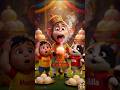 Bandar Mama Pahan Pajama बन्दर मामा पहन पजामा Hindi Rhymes for Kids #shorts #bandarmama #funnykids