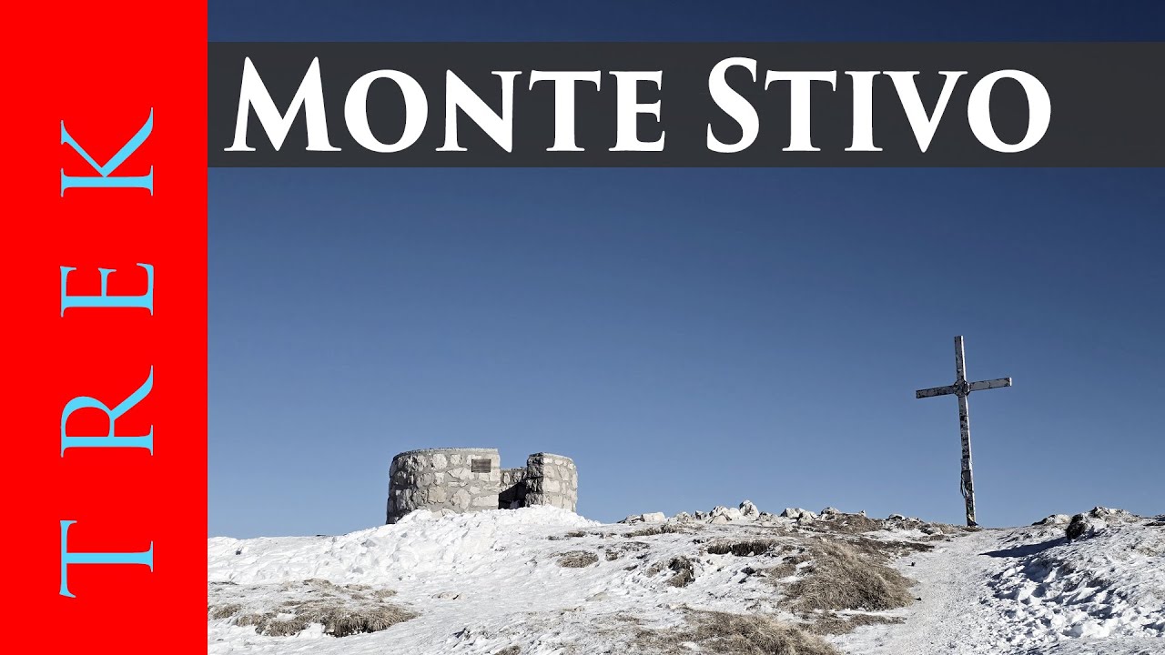 Monte Stivo da Passo Santa Barbara