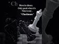 Move in silence… then say checkmate ♟️🔥#success #mindset#focus #discipline#silentwork#selfgrowth