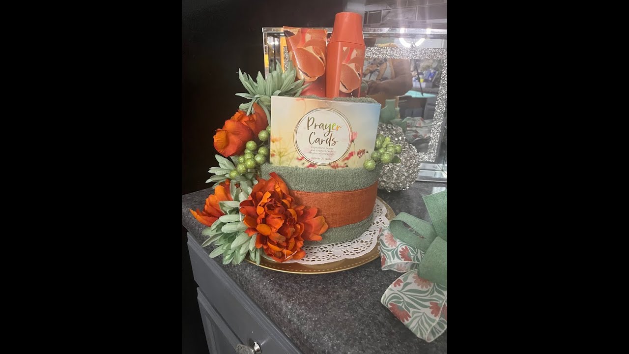 Как сделать торт из спа-полотенец 