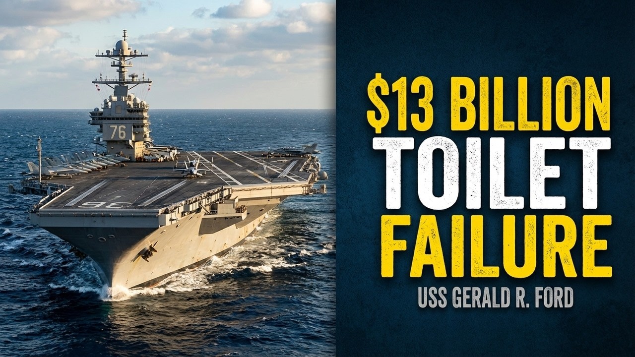 USS Gerald R. Ford's Sewage System is Destroying Morale—Here's Why