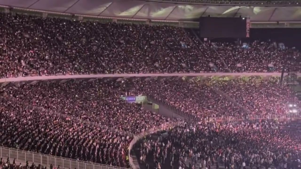 NATIONAL Anthem 🇮🇳 in coldplay | Ahmadabad Stadium | 