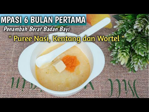 Menu Mpasi 6 Bulan Kentang Wortel