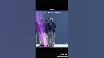 Ricky zerobaseone fadding with kim gyu vin & cute moment with zhang hao & seok matthew in kcon japan
