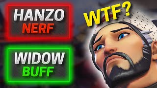 More nerfs... Hanzo is doomed? (NEW SEASON 9 'HOTFIX' PATCH)