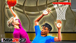 I Made My Girlfriend a MyPlayer On NBA 2K23…