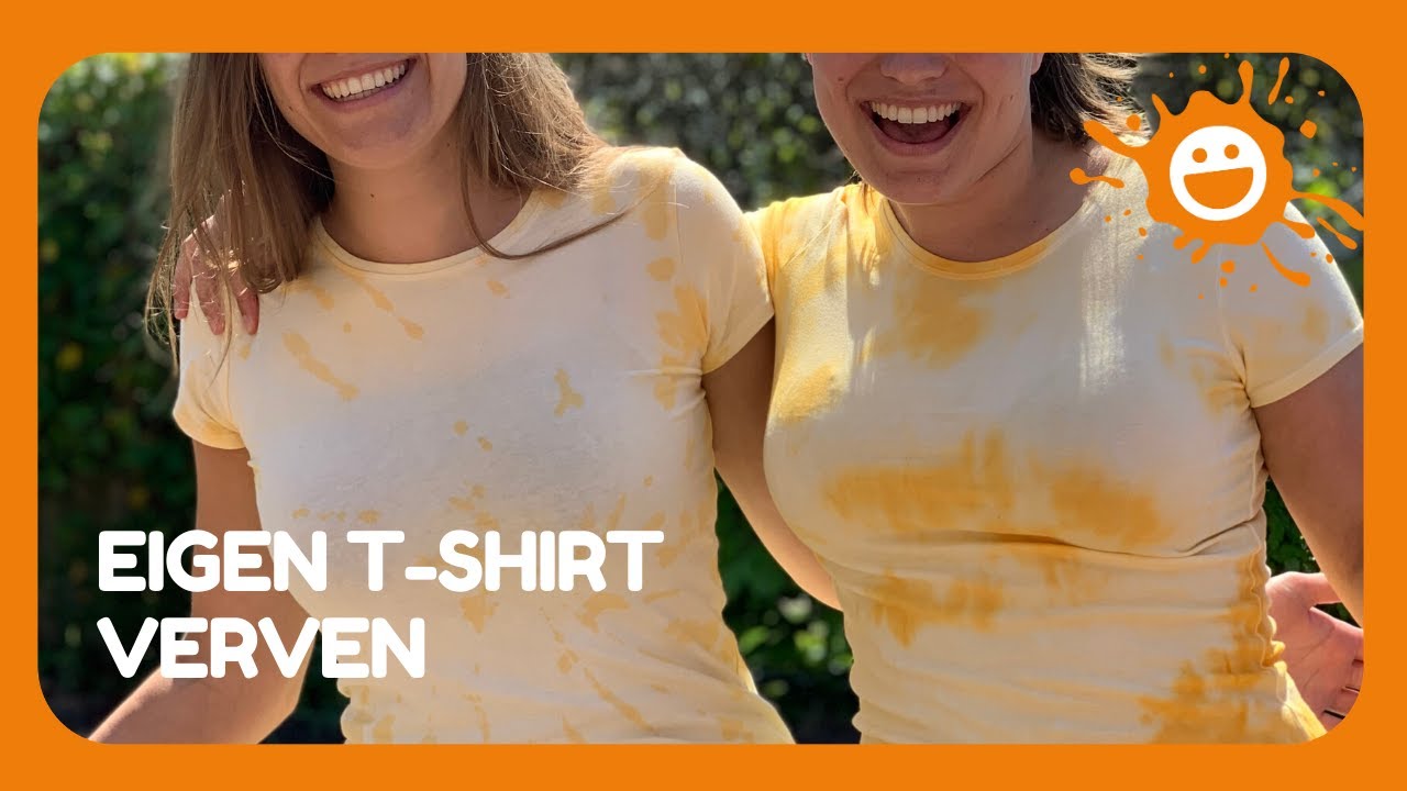 Vertolking prieel Opwekking 👚Je eigen shirt verven (Tie Dye) 👕 | Knutseljuffen - YouTube