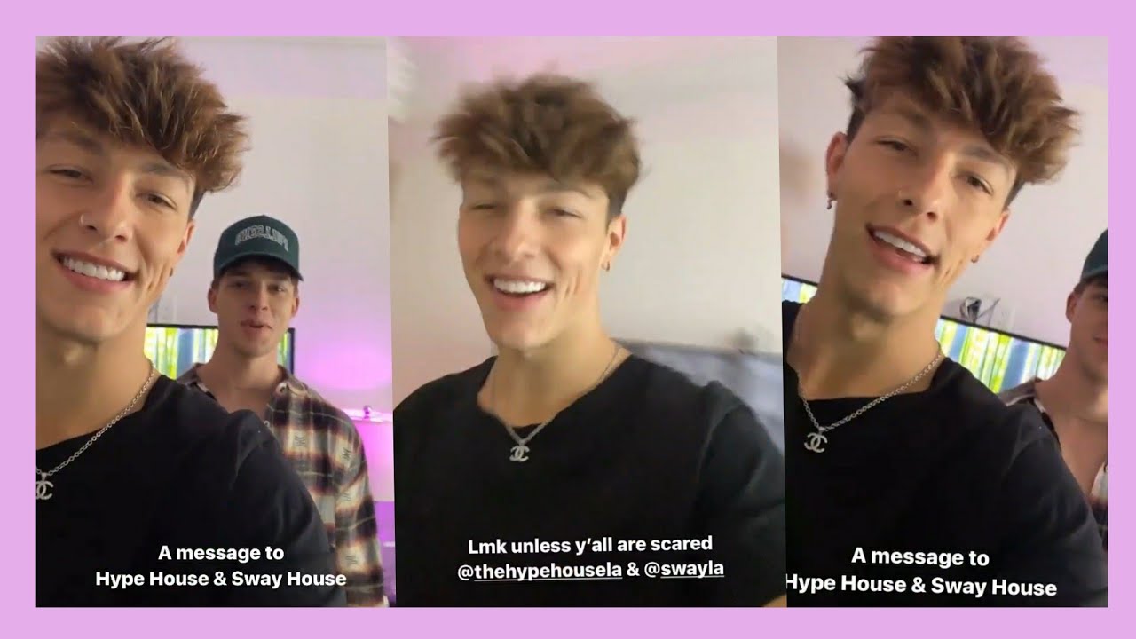 Tayler Holder sends a Message to the Hype House and the Sway House