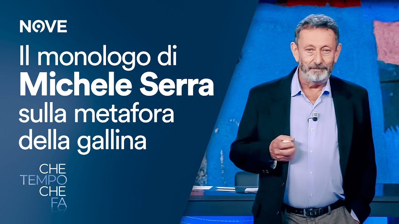 Che tempo che fa | Il monologo di Michele Serra sulla metafora della gallina