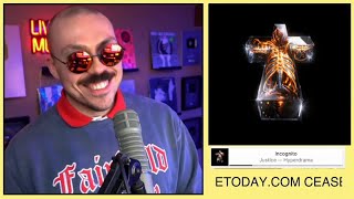 fantano reacts to justice - "incognito"