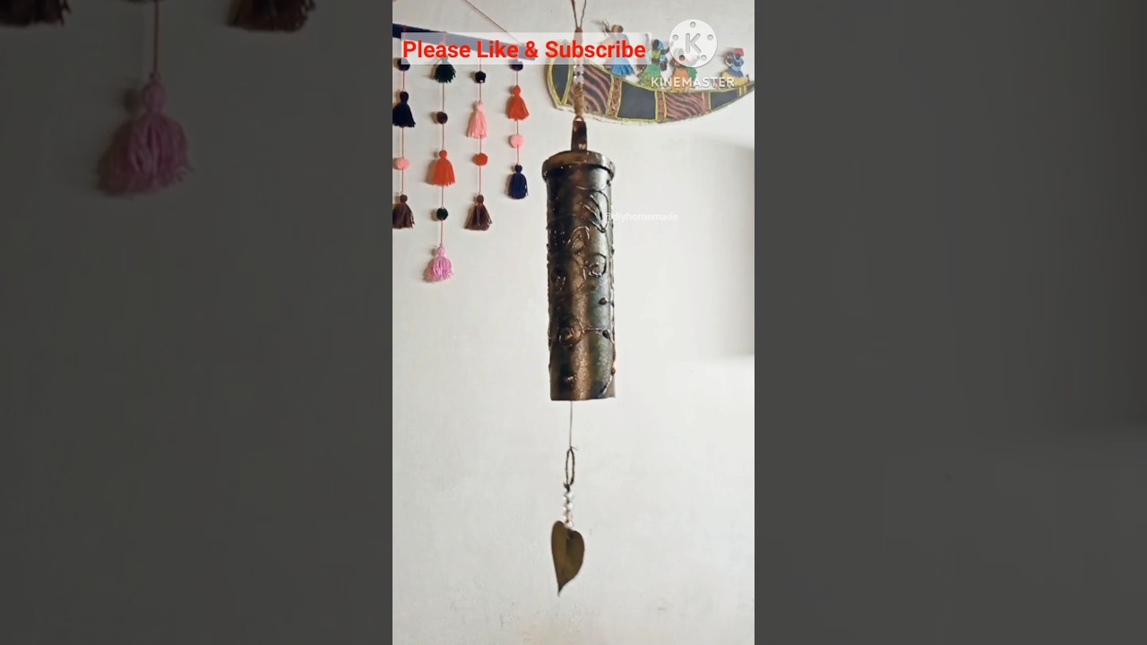 Vintage hanging bell /wind-chime 