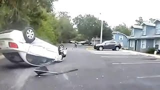 Famous WATCH: Wild police chase ends in dramatic car flip and arrest in Florida Net Worth