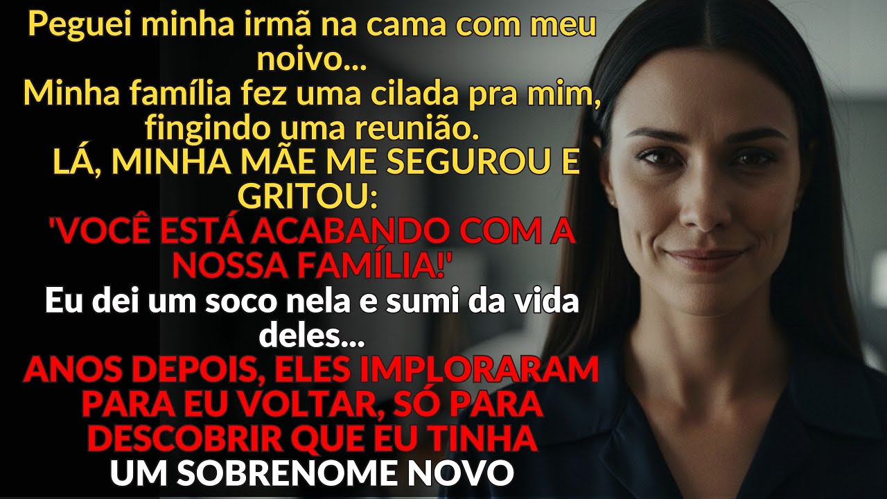 Flagrei minha irmã na cama com meu noivo. Minha família os perdoou, me culpou e no Natal tentou...