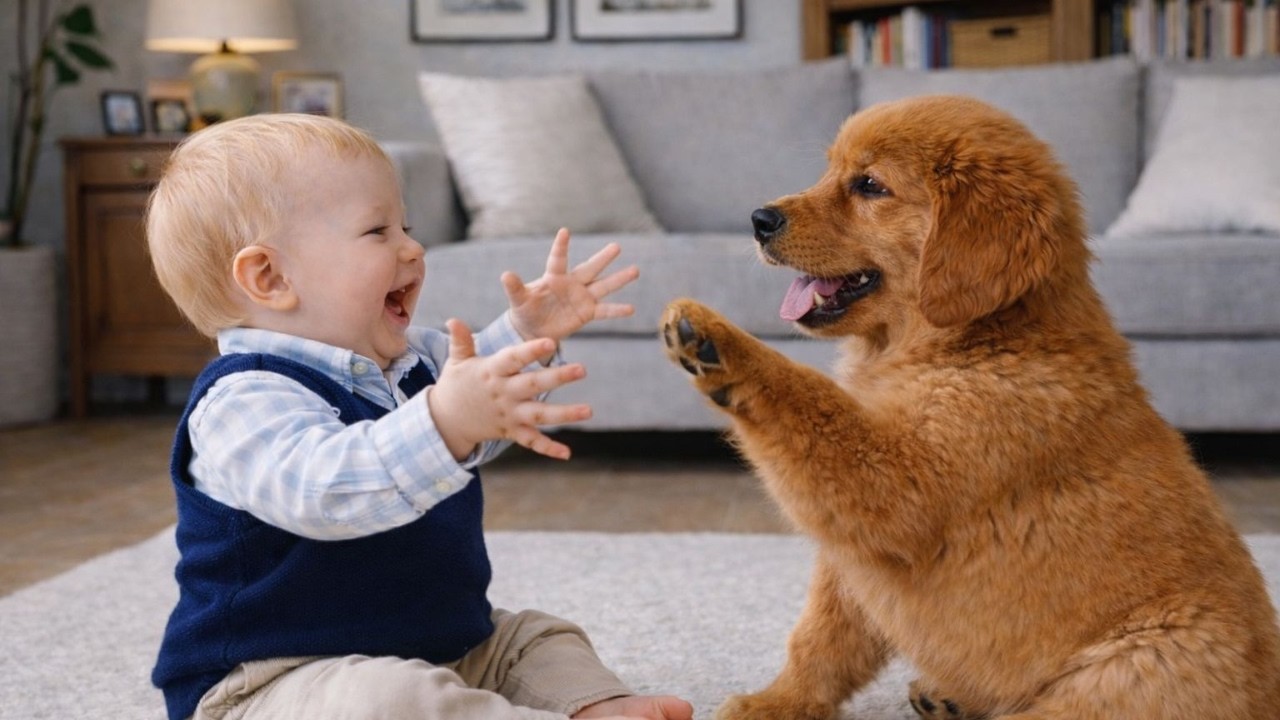 🐶 Nobody Can Handle This Super Cute Puppy & Baby Moment! 👶| Most Viral Puppy Baby Video😂