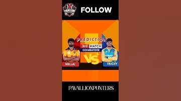 TNPL 2025 – Today Match Prediction | Nellai vs Trichy | Toss & Winner