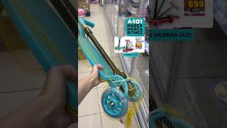 A101 E Işıklı Katlanabilir Scooter Geliyor