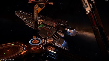 Elite Dangerous 2.4 Beta 1 I found a capital ship Pleiades Sc JC-U B3-2