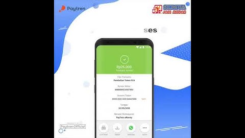 Cara Beli Token Listrik dan Bayar Tagihan PLN di Paytren 5.17