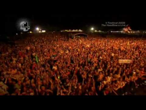 Keane - Somewhere Only We Know (Live V Festival 2009) (High Quality video) (HD)