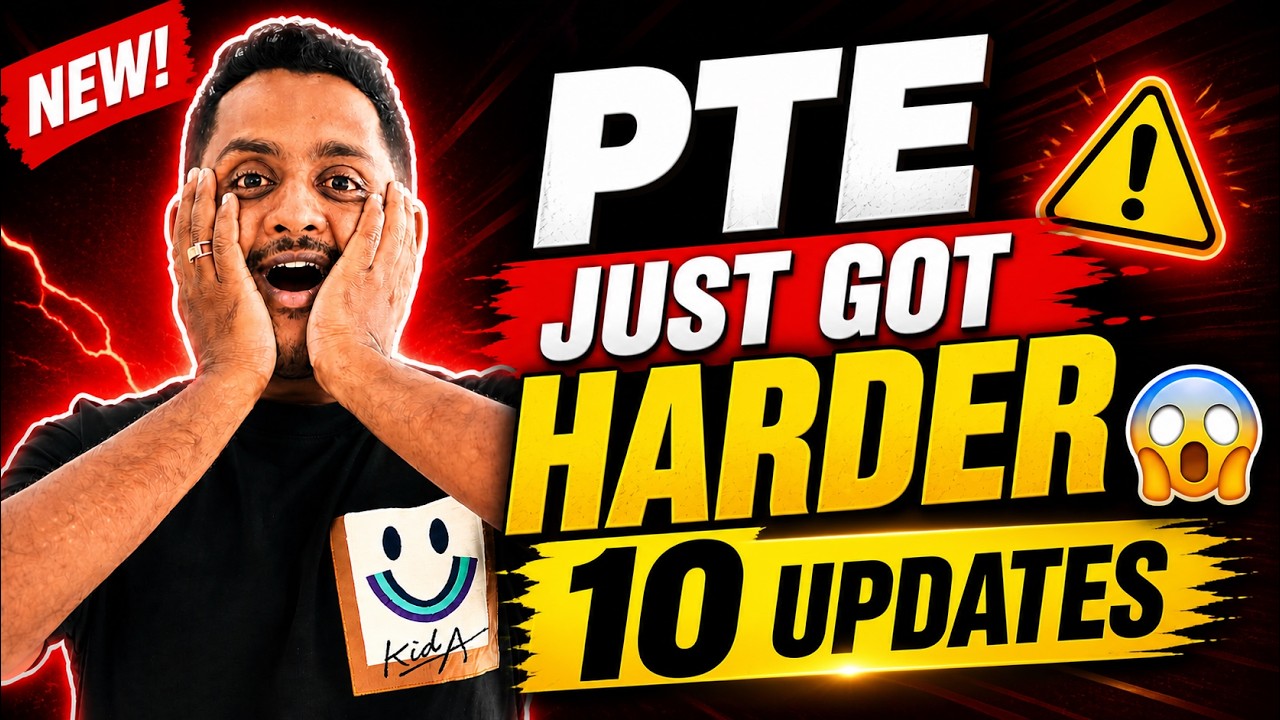 PTE Exam Update 2026 🚨 | 10 Big Changes (Now It’s Harder!)