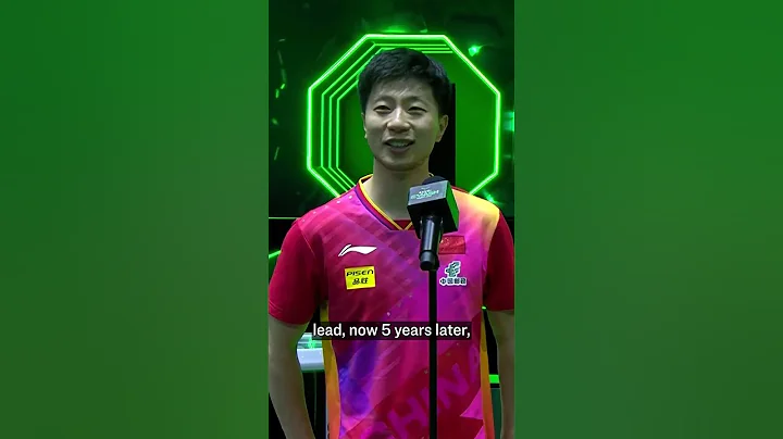 The GOAT praises birthday boy Wang Chuqin after their #SaudiSmash Men's Doubles win 🤩🫶 - DayDayNews