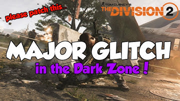 THE DIVISION 2 GLITCH IN THE DARK ZONE!