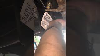 How to fish bolts through car frames to install a trailer hitch receiver