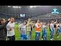 Alb-albaștrii au sărbătorit alături de Peluza Nord Craiova victoria cu Dinamo