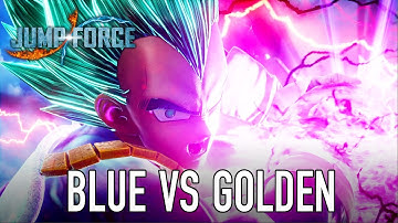 JUMP Force - PS4/XB1/PC - Super Saiyan Blue and Golden Frieza (gameplay)