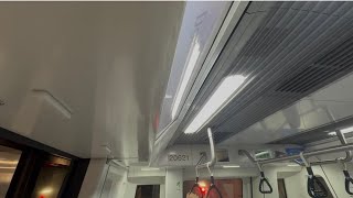 TEL Kawasaki Heavy Industries & CRRC Qingdao Sifang CT251: Caldecott to Orchard (2062).