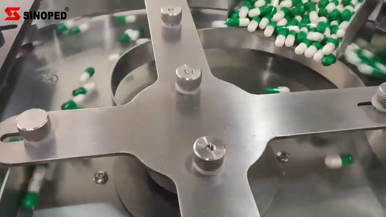 SINOPED Pharmaceutical Pill Capsule Tablet Spare Parts Washer Counting Machine