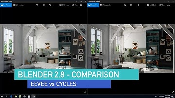 Blender 2.8 EEVEE vs Blender Cycles
