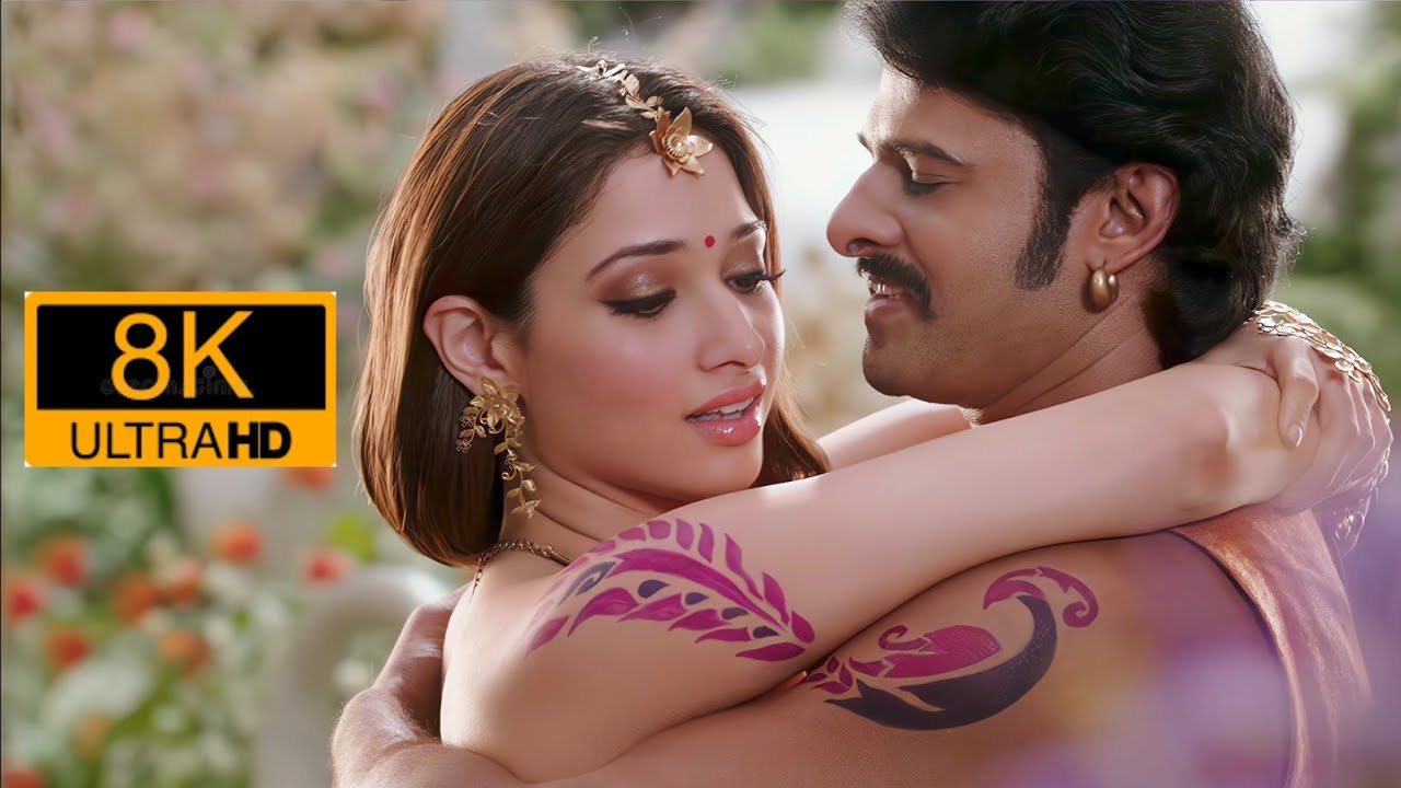 8k Ultra HD song 60fps Pacha bottesina (Telugu)full resolution 4k Bahubali Prabhas #TFI#trending#4k