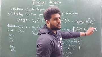 #5 - Binomial Theorem- rth term from end