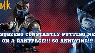 MK11 Ultimate: He Played Well...But Subzero Is Just So Annoying To Handle!!! Post Video Rant!!!