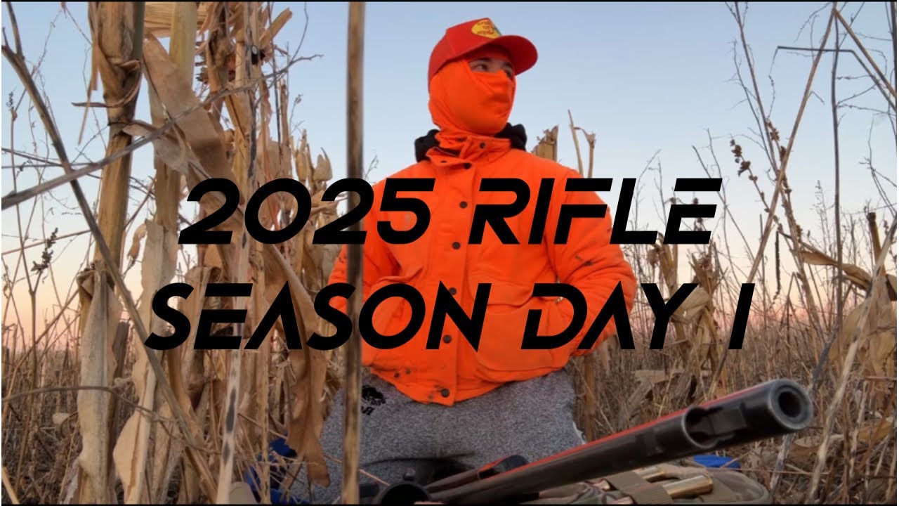 2025 deer hunt Manitoba rifle opener Day 1