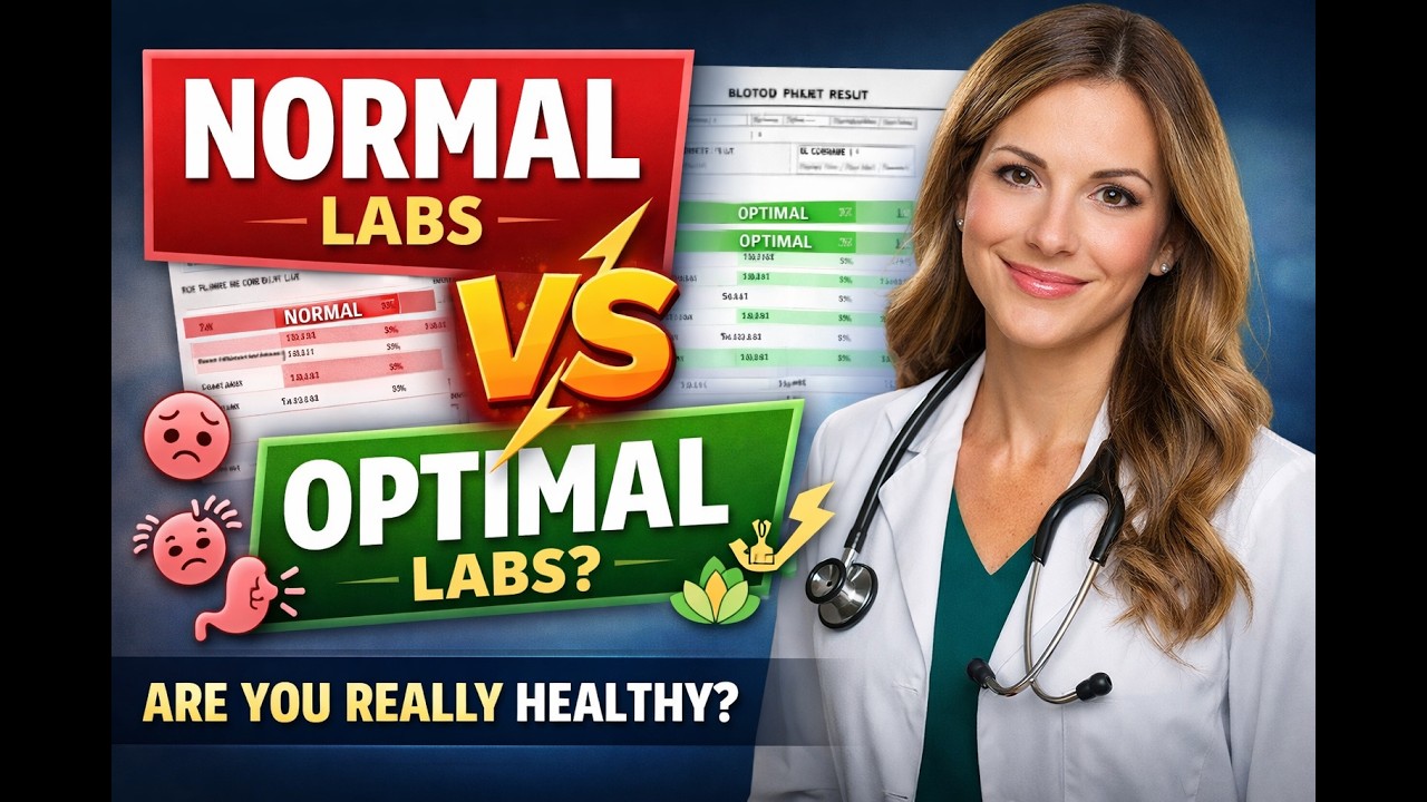 Functional Vs. Conventional Lab Ranges Functional Medicine Perspective: Normal VS Optimal Lab Ranges Explained ...