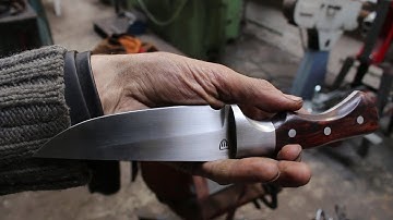 Forging hunting knives, part 2.