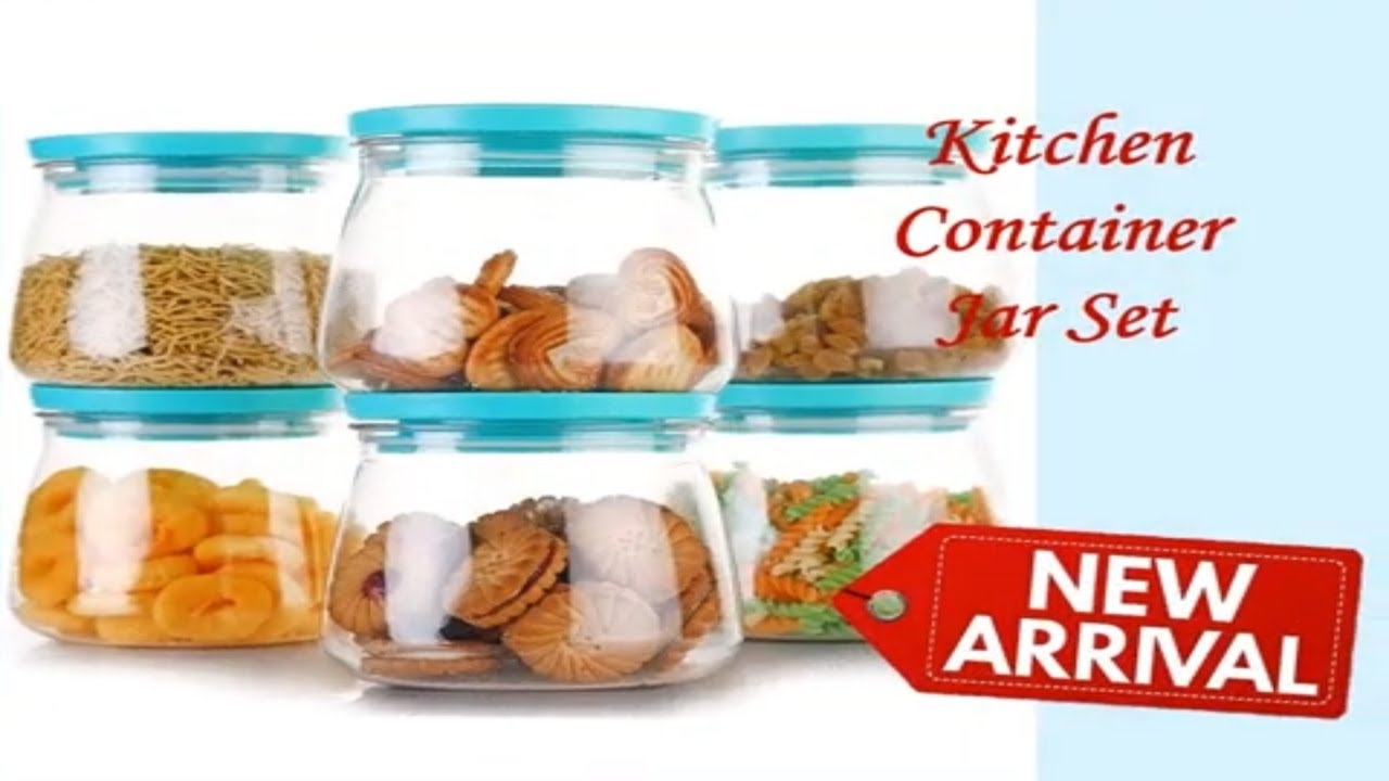Reasons to Buy, Review & Images Airtight Container Jar Set For Kitchen,  Best Kitchen Organization