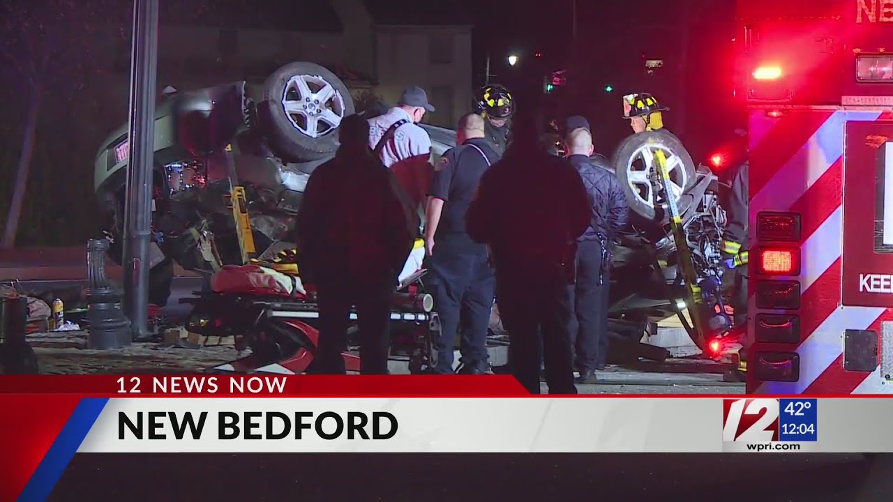 1 killed in New Bedford rollover crash - YouTube