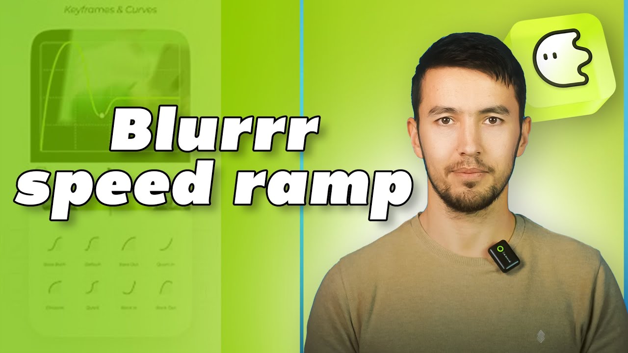 Blurrr da speed ramp ishlatish. TO'LIQ DARS