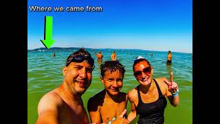 Balaton Swim across challenge. #megùsztam #swimming #swim #challenge #bucketlist #adventure #summer 