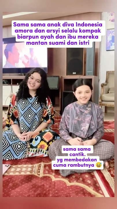 dua anak diva Indonesia amora dan arsyi #krisdayanti #ananghermansyah #viralvideo #vidoeshort