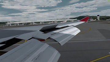 P3DV4.3 FSFX 747 testing
